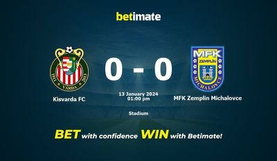 Kisvarda FC vs MFK Zemplin Michalovce Ennustus, kertoimet ja vedonlyöntivinkit 13.1.2024