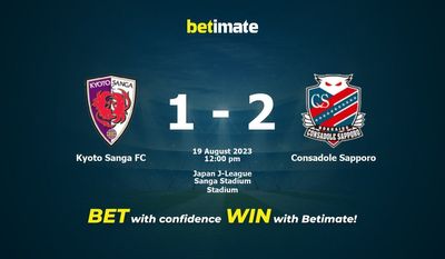Kyoto Sanga FC vs Consadole Sapporo Ennuste, kertoimet ja vedonlyöntivinkit 19.8.2023