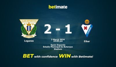 Leganes vs Eibar ennustus, kertoimet ja vedonlyöntivinkit 3.3.2024
