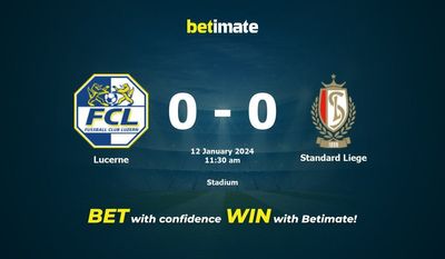 Lucerne vs Standard Liege -ennuste, kertoimet ja vedonlyöntivinkit 12.01.2024