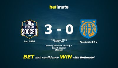 Lyn 1896 vs Aalesunds FK 2 Ennuste, kertoimet ja vedonlyöntivinkit 9.10.2023