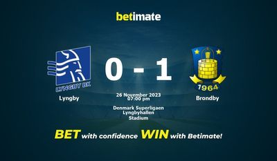 Lyngby vs Brondby ennustaminen, kertoimet ja vedonlyöntivinkit 26.11.2023