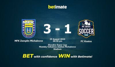 MFK Zemplin Michalovce vs FC Kosice Ennustus, kertoimet ja vedonlyöntivinkit 25.8.2023