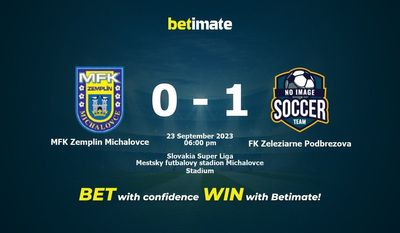 MFK Zemplin Michalovce vs FK Zeleziarne Podbrezova Ennustus, kertoimet ja vedonlyöntivinkit 23.09.2023