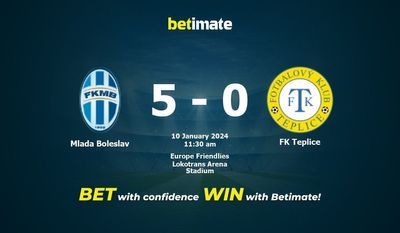Mlada Boleslav vs FK Teplice Ennustus, kertoimet ja vedonlyöntivinkit 10.1.2024