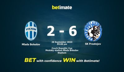 Mlada Boleslav vs SK Prostejov Ennustus, kertoimet ja vedonlyöntivinkit 26.09.2023