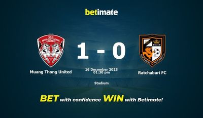Muang Thong United vs Ratchaburi FC Ennustus, kertoimet & Vedonlyöntivinkit 16.12.2023