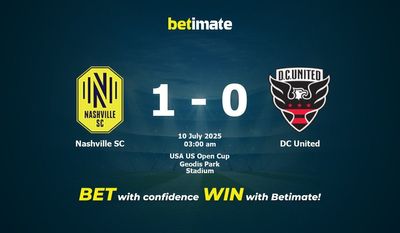 Nashville SC vs. DC United -ottelun ennusteet, kertoimet ja vedonlyöntivihjeet 10.7.2025