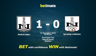 Neftchi Baku vs Qaradag Lokbatan -ennuste, kertoimet ja vedonlyöntivinkit 21.12.2023