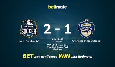 North Carolina FC vs Charlotte Independence Prediction, kertoimet ja vedonlyöntivinkit 30.6.2023