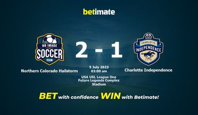 Northern Colorado Hailstorm vs Charlotte Independence Ennuste, kertoimet ja vedonlyöntivinkit 5.7.2023