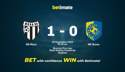NS Mura vs NK Bravo -ennuste, kertoimet ja vedonlyöntivinkit 16.09.2023