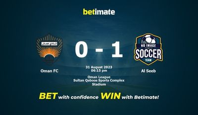 Oman FC vs Al Seeb Ennuste, kertoimet ja vedonlyöntivinkit 31.8.2023