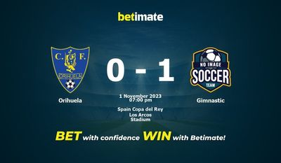 Orihuela vs Gimnastic Prediction, kertoimet ja vedonlyöntivinkit 1.11.2023