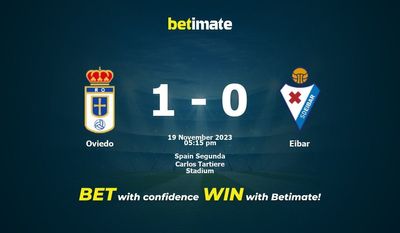 Oviedo vs Eibar ennustus, kertoimet ja vedonlyöntivinkit 19.11.2023