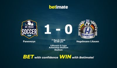 Panevezys vs Hegelmann Litauen Ennuste, kertoimet ja vedonlyöntivinkit 03.07.2026