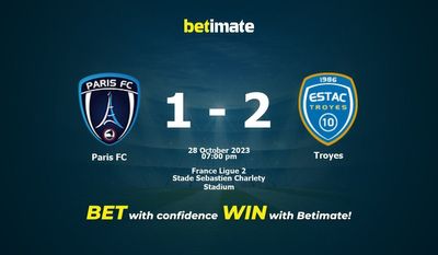 Paris FC vs Troyes -ennustus, kertoimet ja vedonlyöntivinkit 28.10.2023