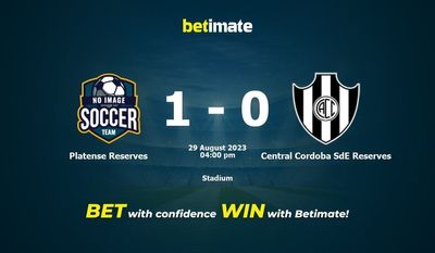 Platense Reserves vs Central Cordoba SdE Reserves -ennustus, kertoimet ja vedonlyöntivinkit 29.8.2023