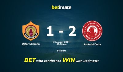 Qatar SC Doha vs Al-Arabi Doha -ennuste, kertoimet ja vedonlyöntivinkit 01.02.2024