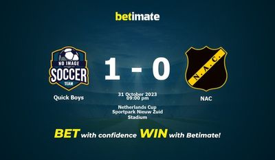Quick Boys vs NAC ennustus, kertoimet ja vedonlyöntivinkit 31.10.2023