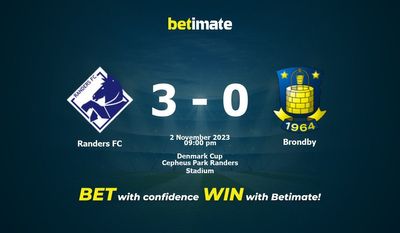Randers FC vs Brondby Prediction, kertoimet ja vedonlyöntivinkit 2.11.2023