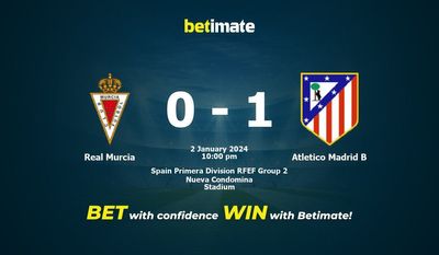 Real Murcia vs Atletico Madrid B -ennuste, kertoimet ja vedonlyöntivinkit 01.02.2024