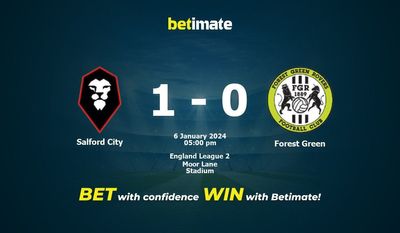 Salford City vs Forest Green ennustus, kertoimet ja vedonlyöntivinkit 01.06.2024