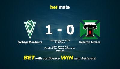 Santiago Wanderers vs Deportes Temuco -ennusteet, kertoimet ja vedonlyöntivinkit 26.11.2023