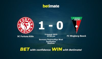 SC Fortuna Köln vs FC Wegberg-Beeck Ennustus, kertoimet ja vedonlyöntivinkit 5.8.2023