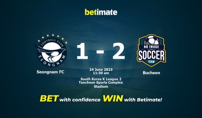 Seongnam FC vs Bucheon Ennuste, kertoimet ja vedonlyöntivinkit 24.6.2023
