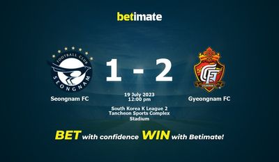 Seongnam FC vs Gyeongnam FC Ennustus, kertoimet ja vedonlyöntivinkit 19.07.2023