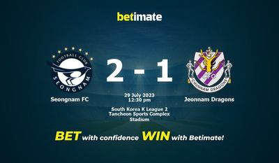 Seongnam FC vs Jeonnam Dragons -ennuste, kertoimet ja vedonlyöntivinkit 29.07.2023