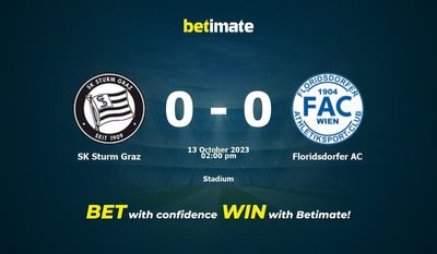 SK Sturm Graz vs Floridsdorfer AC ennustus, kertoimet ja vedonlyöntivinkit 13.10.2023