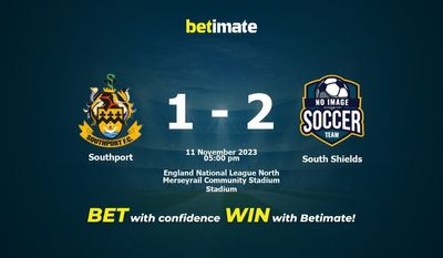 Southport vs South Shields -ennustus, kertoimet ja vedonlyöntivinkit 11.11.2023