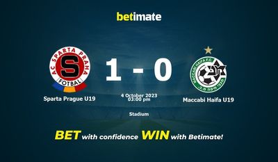 Sparta Praha U19 vs Maccabi Haifa U19 Ennuste, kertoimet ja vedonlyöntivinkit 04.10.2023