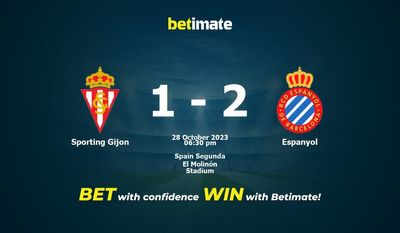 Sporting Gijon vs Espanyol -ennusteet, kertoimet ja vedonlyöntivinkit 28.10.2023