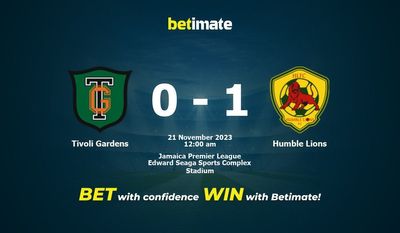 Tivoli Gardens vs Humble Lions -ennustus, kertoimet ja vedonlyöntivinkit 20.11.2023