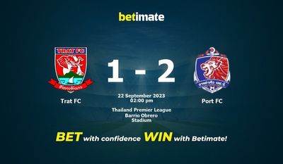 Trat FC vs Port FC Ennuste, kertoimet ja vedonlyöntivinkit 22.09.2023