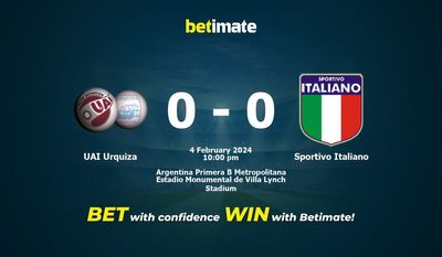 UAI Urquiza vs Sportivo Italiano -ennuste, kertoimet ja vedonlyöntivinkit 02.04.2024