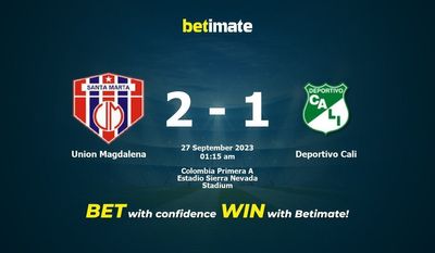 Union Magdalena vs Deportivo Cali -ennuste, kertoimet ja vedonlyöntivinkit 26.9.2023
