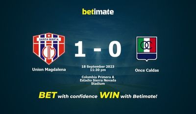 Union Magdalena vs Once Caldas -ennustus, kertoimet ja vedonlyöntivinkit 18.09.2023