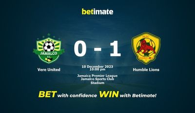 Vere United vs Humble Lions ennustaminen, kertoimet ja vedonlyöntivinkit 10.12.2023