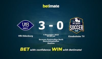 VfB Oldenburg vs Eimsbutteler TV-ennusteet, kertoimet ja vedonlyöntivinkit 4.11.2023