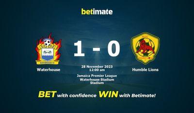 Waterhouse vs Humble Lions -ennustus, kertoimet ja vedonlyöntivinkit 27.11.2023