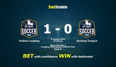 Yanbian Longding vs Dandong Tengyue -ennustus, kertoimet ja vedonlyöntivinkit 05.08.2023