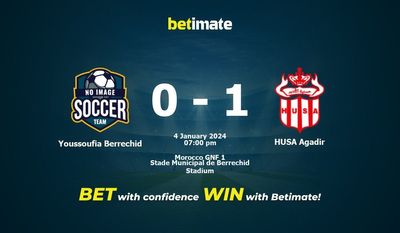 Youssoufia Berrechid vs HUSA Agadir Ennuste, kertoimet ja vedonlyöntivinkit 01.04.2024