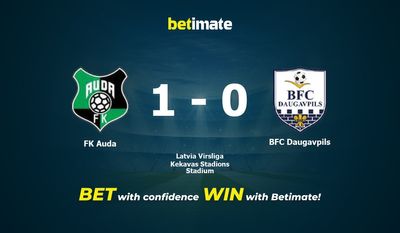 Prediksi FK Auda vs BFC Daugavpils, Peluang & Tips Taruhan 06/10/2023