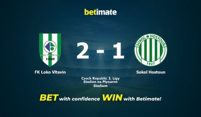 FK Loko Vltavin vs Sokol Hostoun Forudsigelse, odds og væddemålstips 06/10/2023