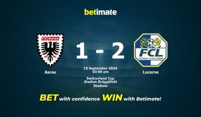 Pronostic Aarau - Lucerne, cotes et conseils de paris 15/09/2024