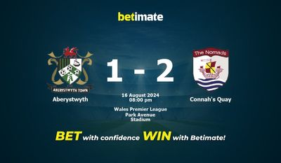 Aberystwyth vs Connah's Quay Prédiction, cotes et conseils de paris 16/08/2024